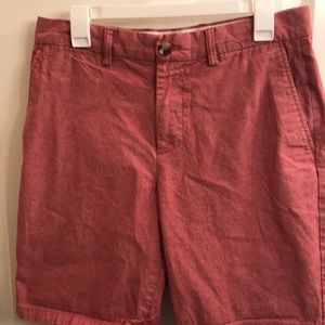 Light red flat fronts